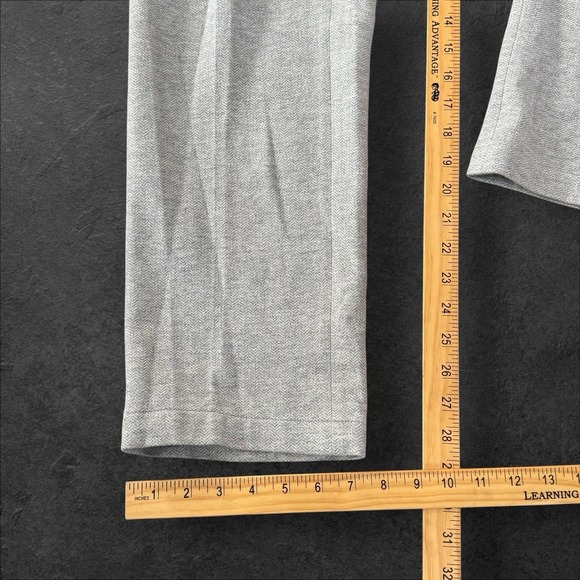 Burberry London England Herringbone Gray Cotton Dress Pants Size 56 EU Thick - Picture 5 of 10